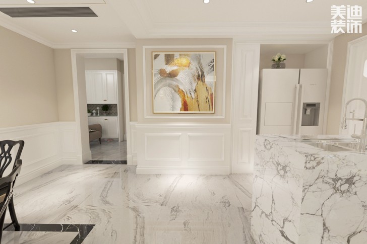 八方小區(qū)160平米現(xiàn)代美式輕奢風(fēng)格案例圖--其他