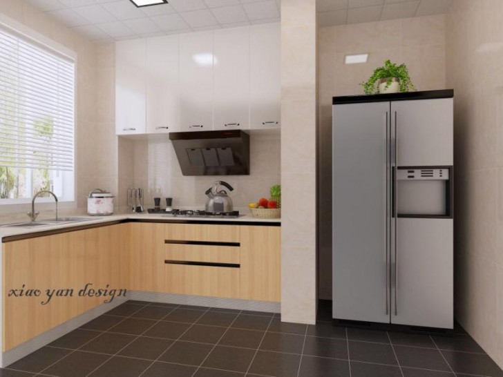 武廣國際學(xué)苑118平現(xiàn)代風(fēng)效果圖-廚房