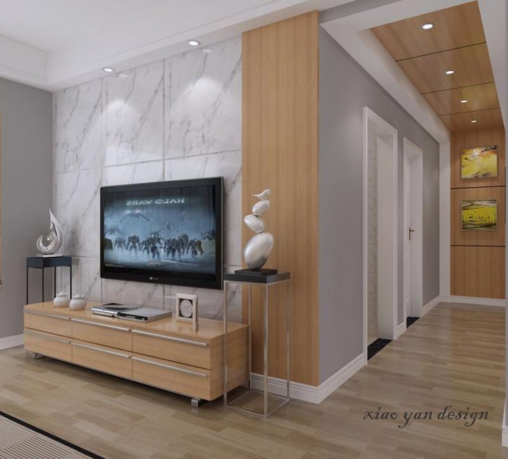 武廣國際學(xué)苑118平現(xiàn)代風(fēng)效果圖-過道