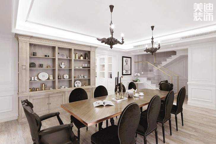 彩虹谷簡美風(fēng)裝修案例圖--餐廳