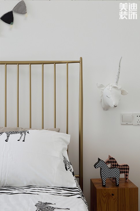 愛(ài)琴灣148平米北歐風(fēng)格實(shí)景圖--臥室