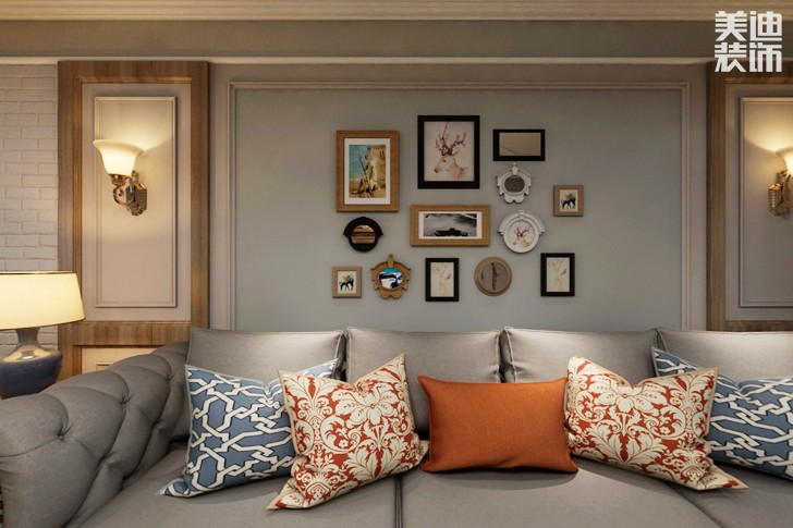 世茂鉑翠灣150平米美式風(fēng)格裝修效果圖--其他