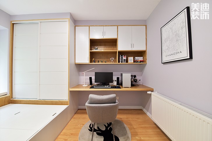 科大佳園120平日式MUJI風裝修案例圖--臥室