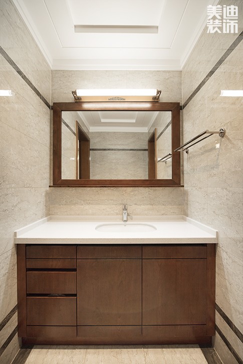 青竹園·曦園 295㎡書香之家，新中式裝修實(shí)拍圖--衛(wèi)生間