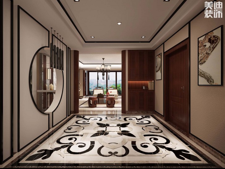 海倫春天460平米中式風(fēng)格案例效果圖--其他