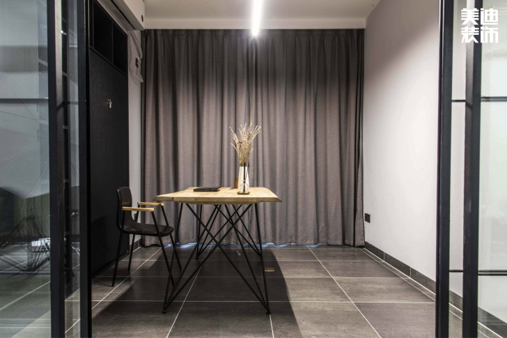 北大資源理想家園88平米北歐風(fēng)格實拍案例--書房