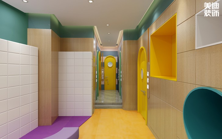 凱德壹中心450平米國際兒童俱樂部實(shí)拍案例