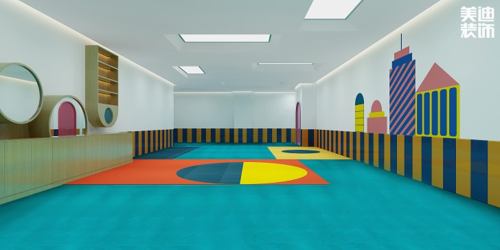 凱德壹中心450平米國際兒童俱樂部實(shí)拍案例