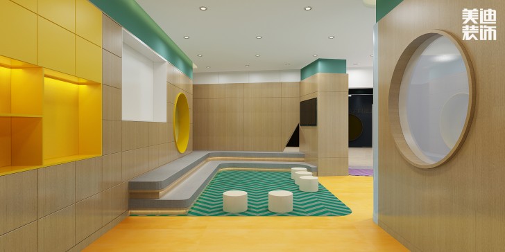 凱德壹中心450平米國際兒童俱樂部實(shí)拍案例