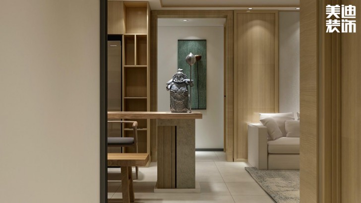 萬(wàn)達(dá)湖公館100平米新中式風(fēng)格案例效果圖--其他