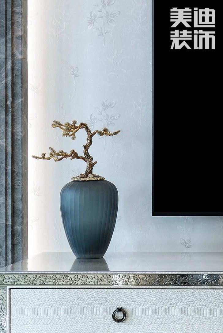 雙灣國際215平米法式輕奢風裝修案例實拍圖-細節(jié)