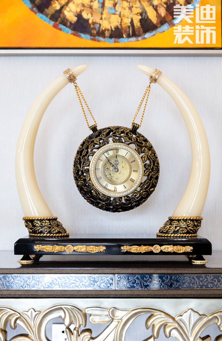 雙灣國際215平米法式輕奢風裝修案例實拍圖-細節(jié)