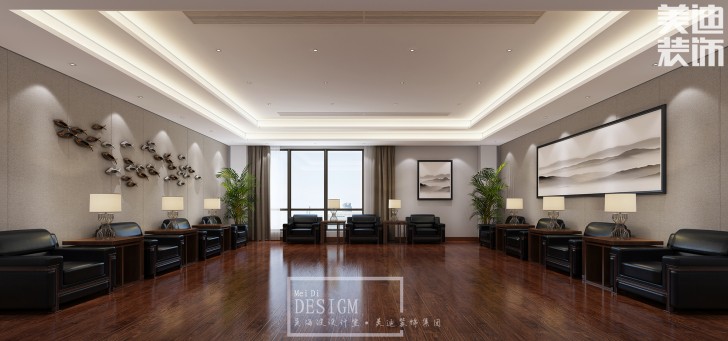 貴州御諾乳業(yè)公司8500平米辦公樓裝修效果圖