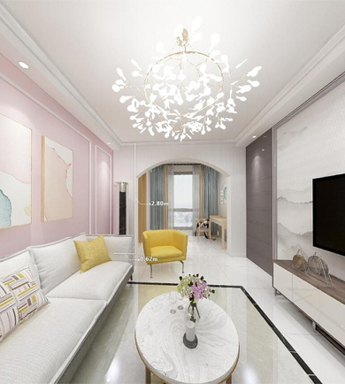 信和城120㎡新中式風(fēng)格全 ...