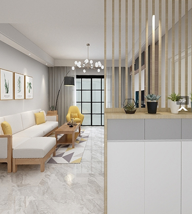 五礦萬(wàn)境藍(lán)山90㎡現(xiàn)代簡(jiǎn)約 ...