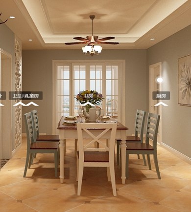 興汝金城130㎡美式風格全 ...