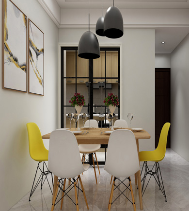 潤和紫郡90㎡北歐風格案例 ...