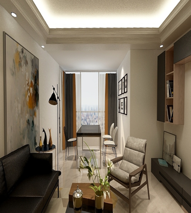 共和世家100m2現(xiàn)代風(fēng)格全 ...