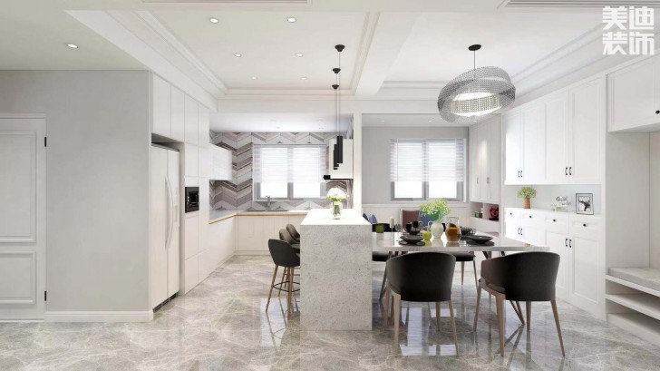 長盛嵐庭105㎡現(xiàn)代風(fēng)格案例效果圖