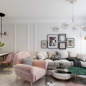 君合天璽99平方米北歐風格 ...