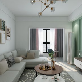 江山帝景95㎡北歐風格案例 ...