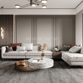 梅嶺國際180㎡現(xiàn)代輕奢風 ...