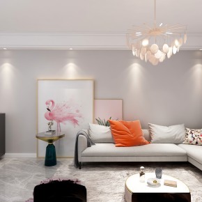 平吉上苑82㎡北歐風格裝修 ...