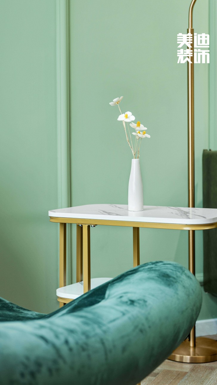  長(zhǎng)房云時(shí)代109㎡北歐混搭風(fēng)裝修案例效果圖 -客廳