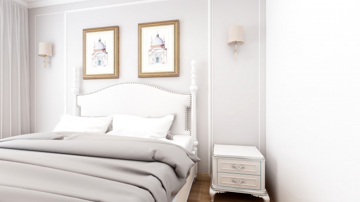 嘉華城188㎡古典美式風(fēng)裝修案例效果圖-臥室