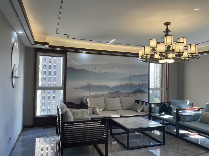 長沙裝修公司-萬國府260㎡新中式