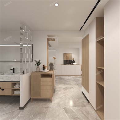 山水庭院116㎡全房全景案 ...