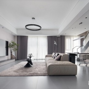 入住160平現(xiàn)代意式風(fēng)，90 ...