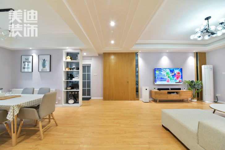 科大佳園120平日式MUJI風裝修案例圖--玄關(guān)