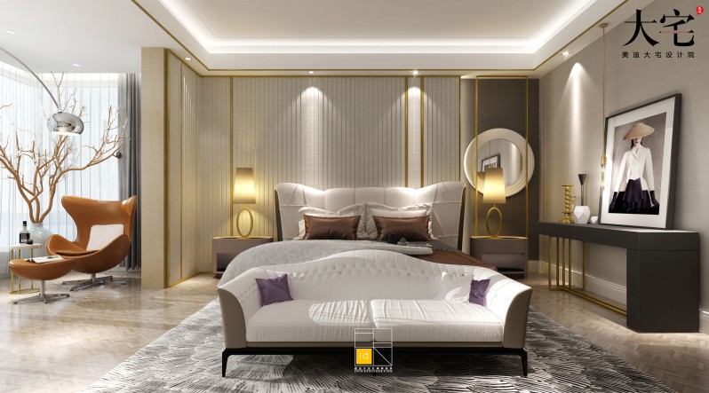 港式輕奢風(fēng)格裝修圖片