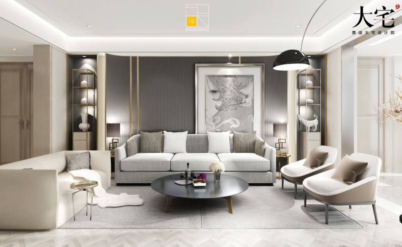 港式輕奢風(fēng)格裝修圖片