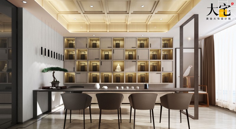 港式輕奢風(fēng)格裝修圖片