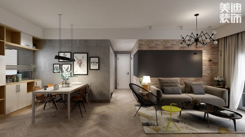 工業(yè)風格裝修效果圖