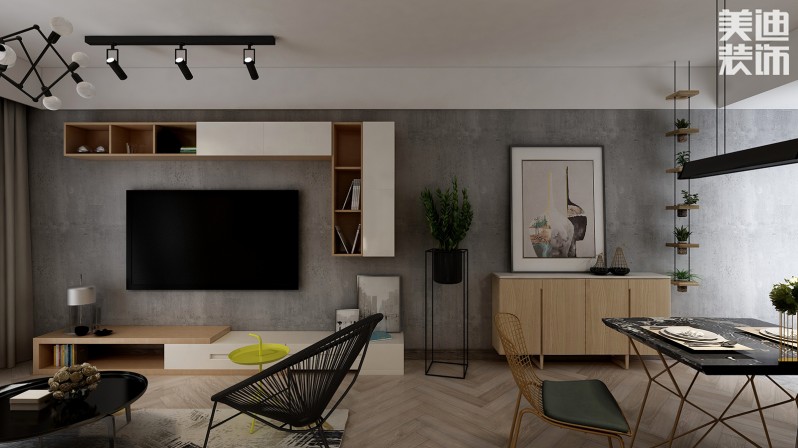 工業(yè)風格裝修效果圖