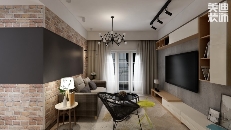 工業(yè)風格裝修效果圖