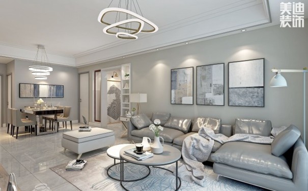 選擇客廳裝飾畫，題材很重要，但尺寸也很關(guān)鍵