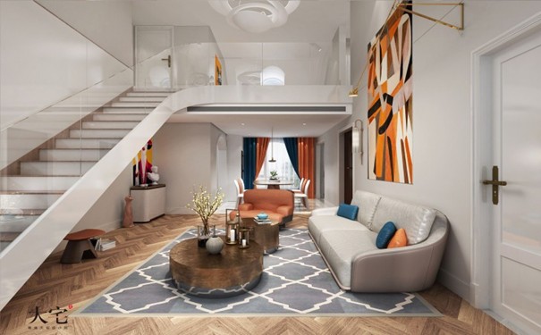 小戶型復式樓裝修，這樣布局，才不會顯得壓抑！