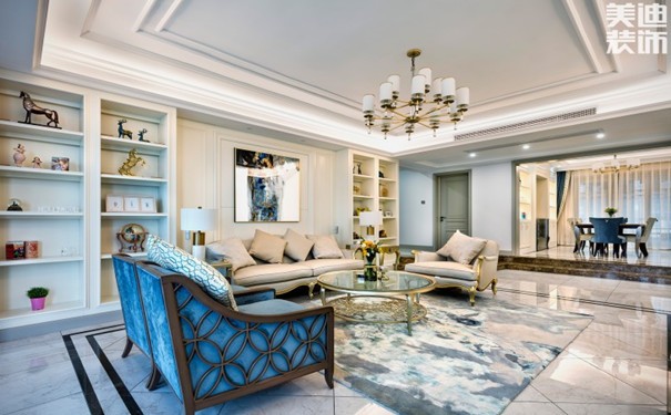 輕奢家裝設(shè)計(jì)的每一個(gè)細(xì)節(jié)，處處都彰顯著精致