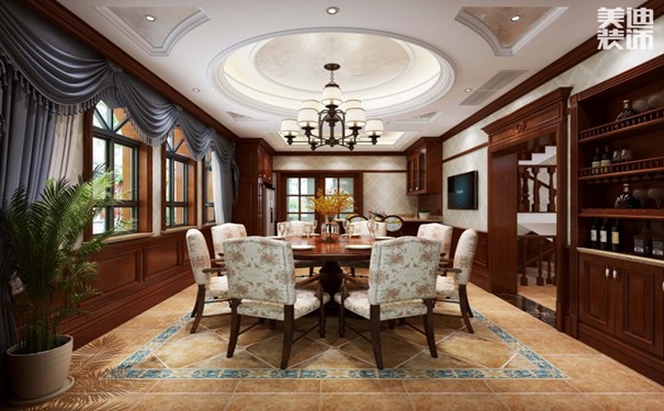 美式風(fēng)格怎么裝修？這套案列值得借鑒