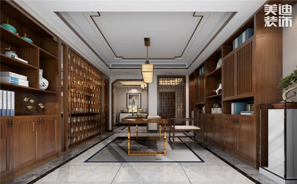 中式書房這么裝修，才顯得古典優(yōu)雅